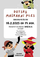Dětský maškarní ples 1